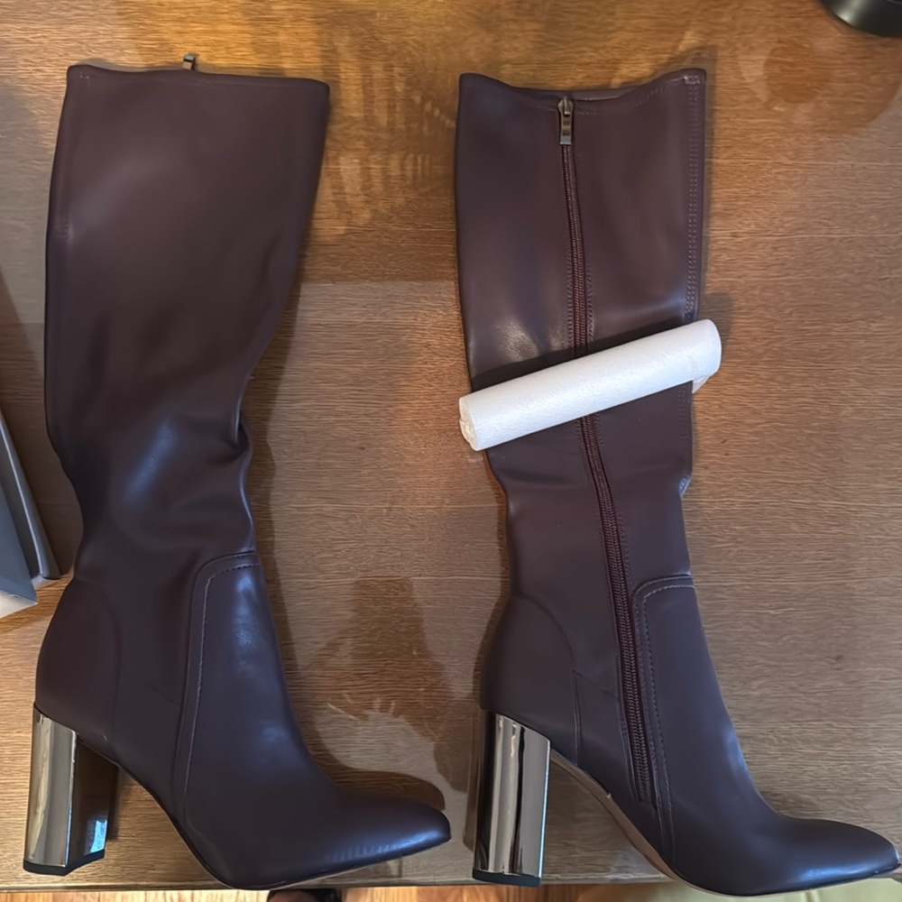 Franco Sarto Burgundy Boots